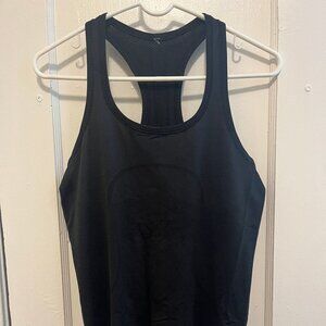 Lululemon Swiftly Tech Racerback Tank Top, Black, Size 8